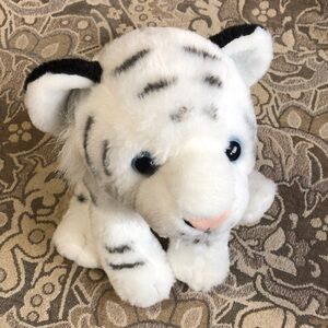 Wild Republic White Tiger Cub Plush 12” Cuddlekins Collection.